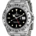 Pre-owned Independently Certified Rolex Steel Mens Explorer II Black Watch