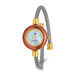 Charles Hubert Gold-finish 7 Color Bezels Stainless Steel Bangle Watch