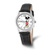 Disney Adult Size Black Leather Strap Mickey Mouse Watch