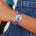 Disney Kids Doc McStuffins Acrylic Purple Nylon Time Teacher Watch