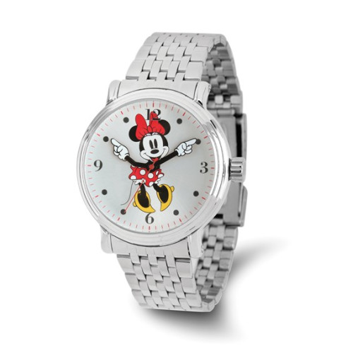 Disney Adult Size Minnie Red Dress Watch