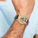 Disney Adult Size Mickey Mouse with Moving Arms Gold-tone Watch