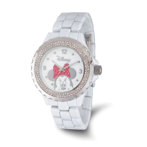 Disney Adult Size Minnie Mouse Crystal Watch