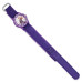 Disney Kids Frozen II Anna Time Teacher Purple Nylon Band Watch