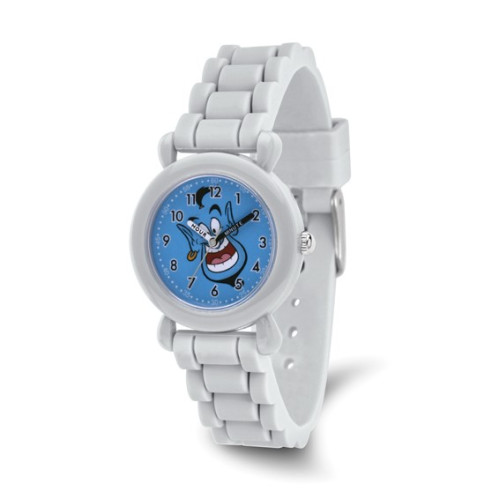 Disney Aladdin Genie Gray Silicone Time Teacher Watch