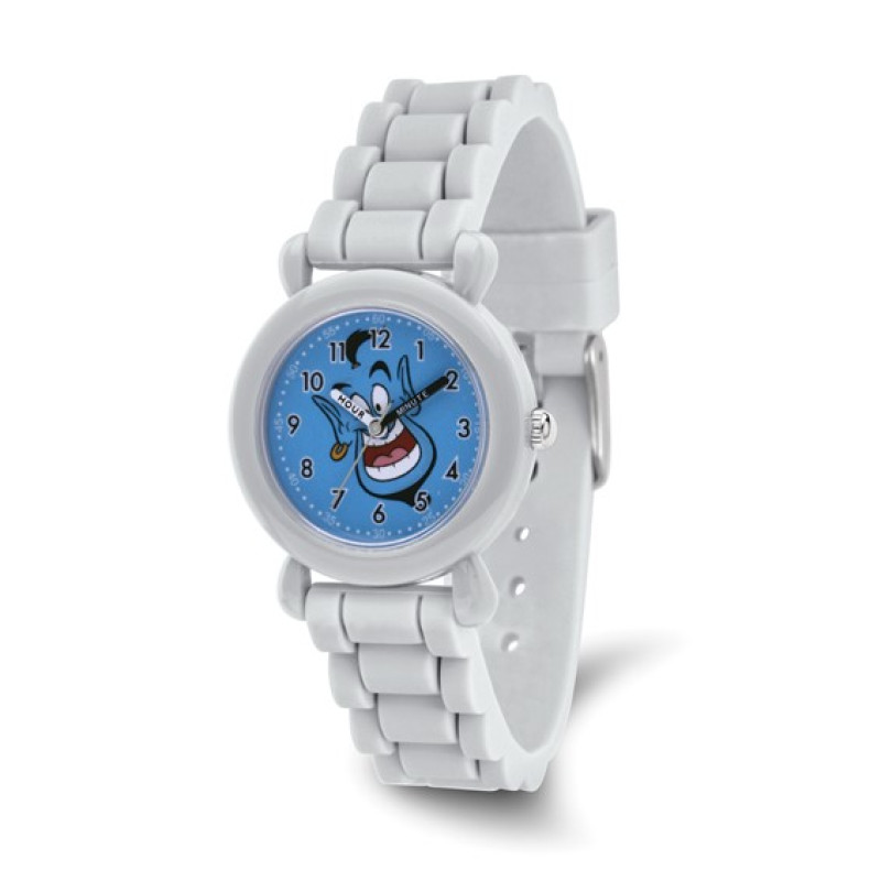 Disney Aladdin Genie Gray Silicone Time Teacher Watch