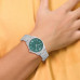 Charles Hubert Stainless Steel Green Dial Watch